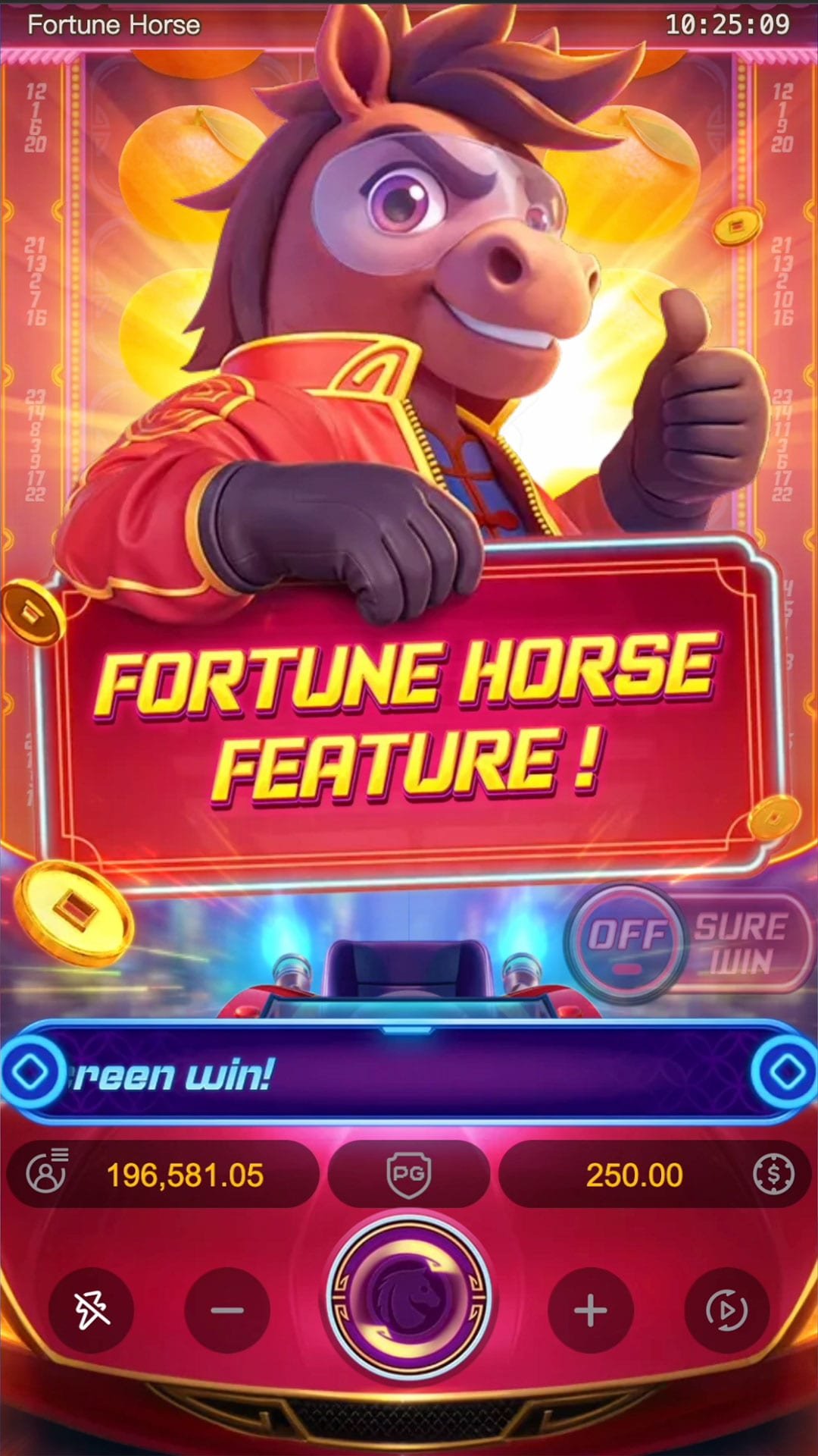 Fortune Horse Feature